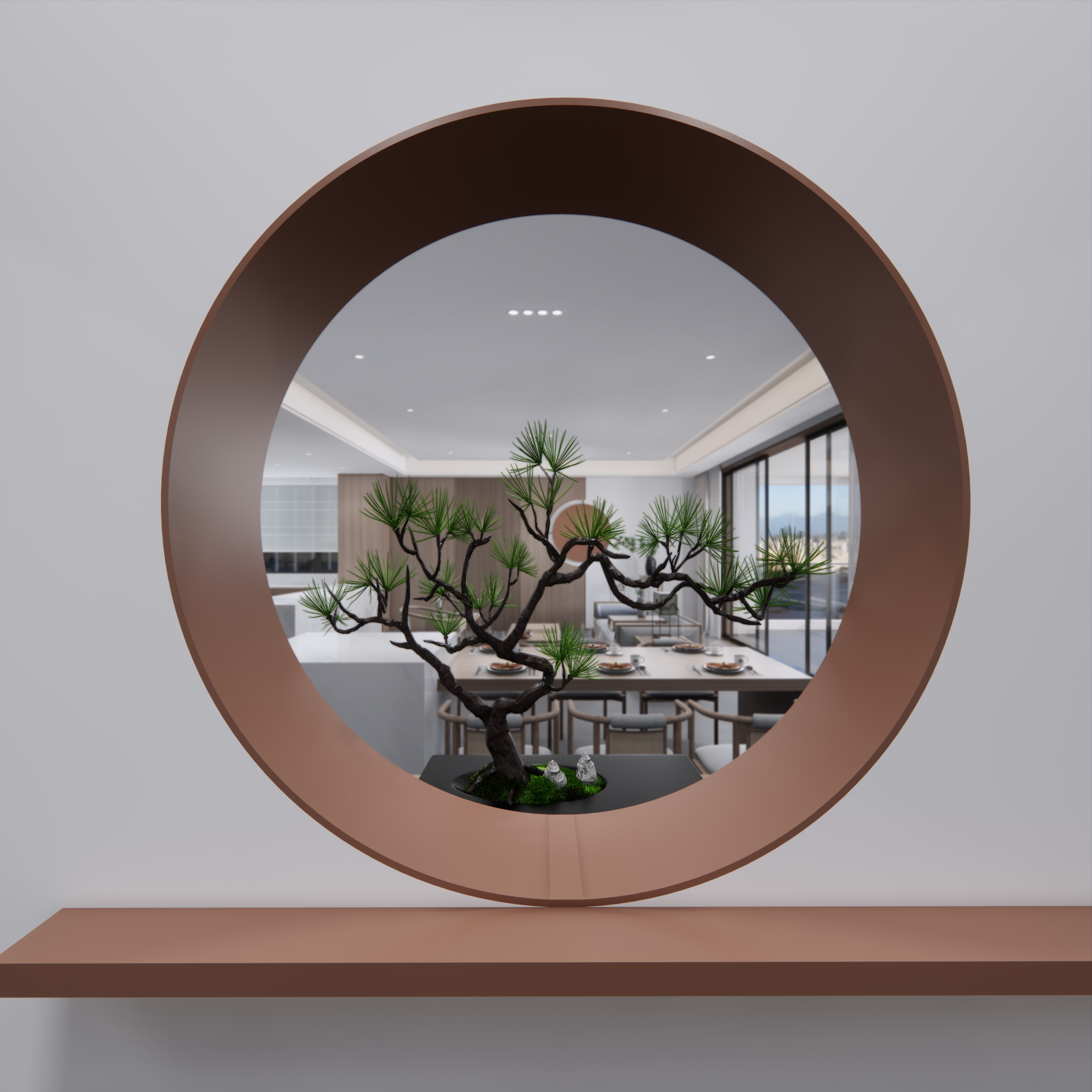 4室改2室,205㎡新中式大平层