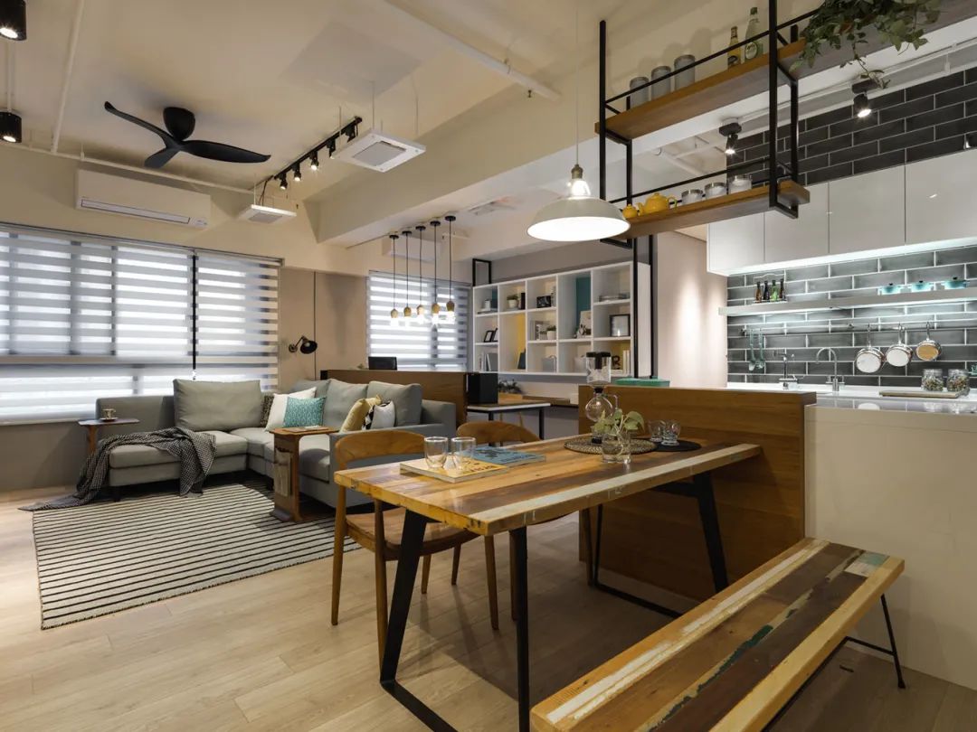 这套北欧风格新房,色彩搭配太漂亮了,看了非常满意,晒晒