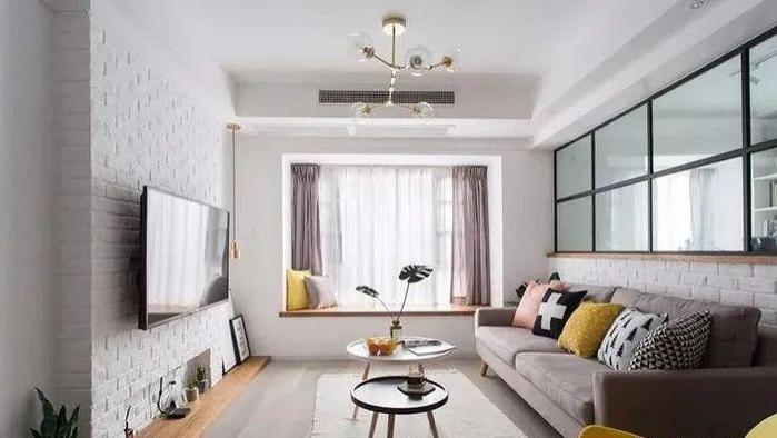 102㎡温馨婚房，小三室，装的甜蜜极了