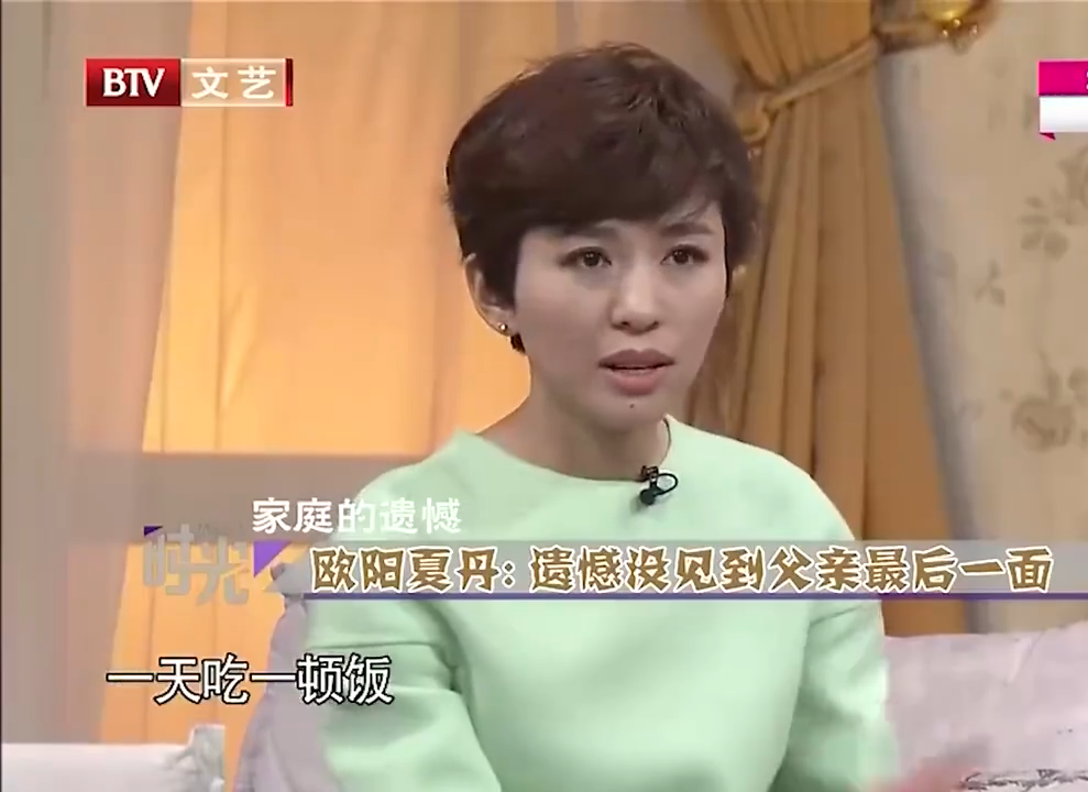 欧阳夏丹|“国脸”欧阳夏丹，为什么突然从央视消失？她后来又回归了吗？