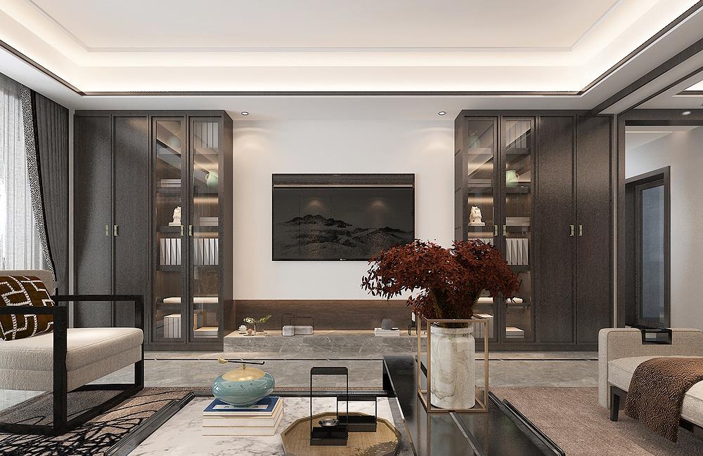 走进她的中式风新家,进门就把我深深吸引了,玄关鞋柜设计太好看