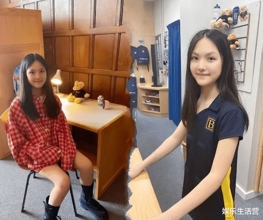 赵文卓|赵文卓15岁女儿晒照,素颜清纯大方,11岁就留学,每年学费近百万