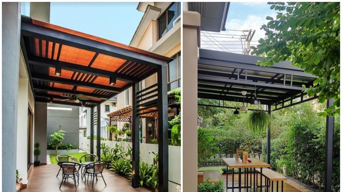 我要是有院子，就在这5处搭一个廊架，傍晚乘凉，遮风挡雨不在话下