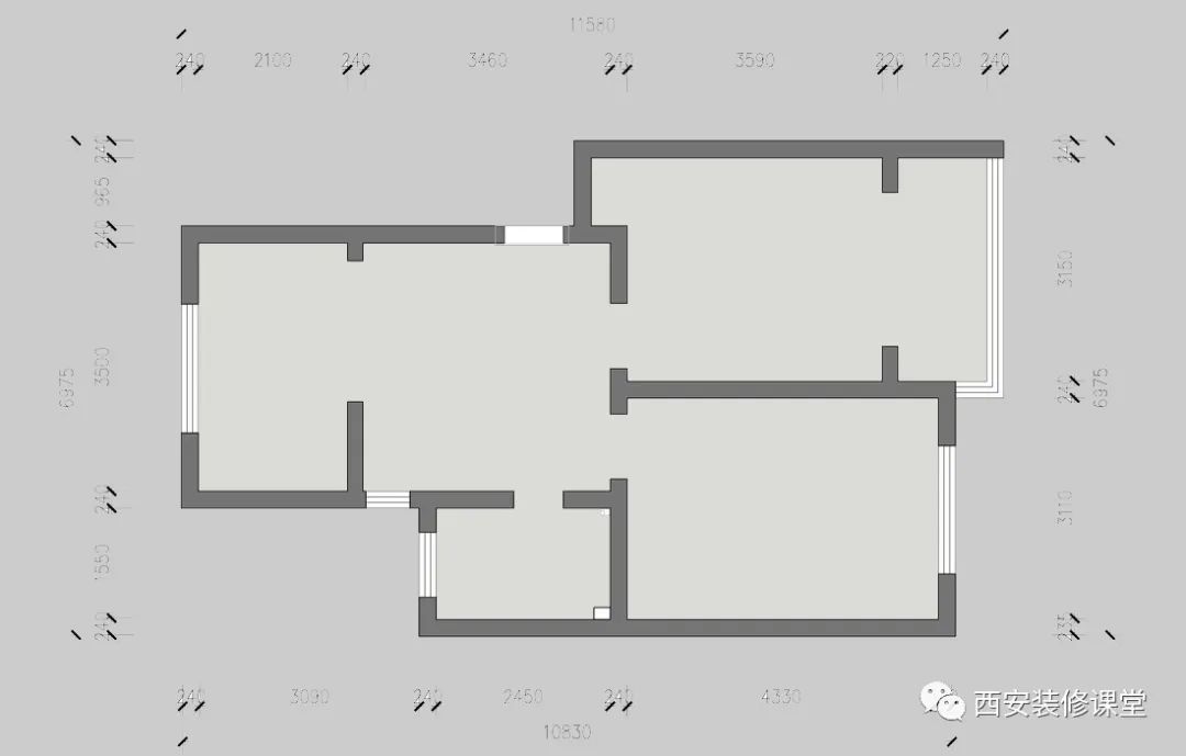 75㎡两室刚需,清爽入住