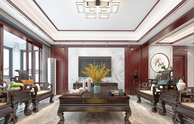 广州夫妻晒自家装修火了,160的新中式,充满了艺术气息,很高级