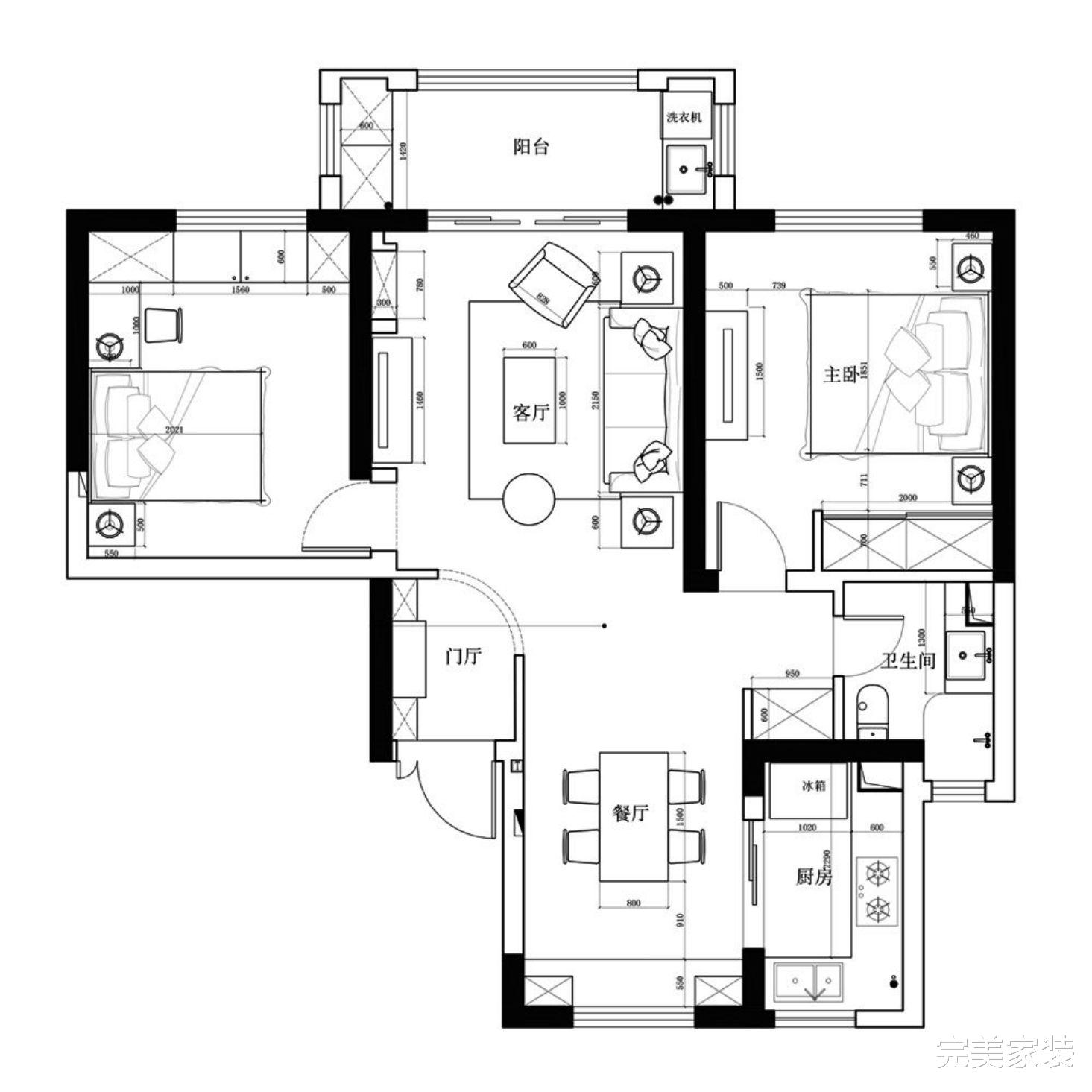 西咸新区|天津40岁中年夫妻的“简约雅居”，110㎡处处是异域风情，让人羡慕