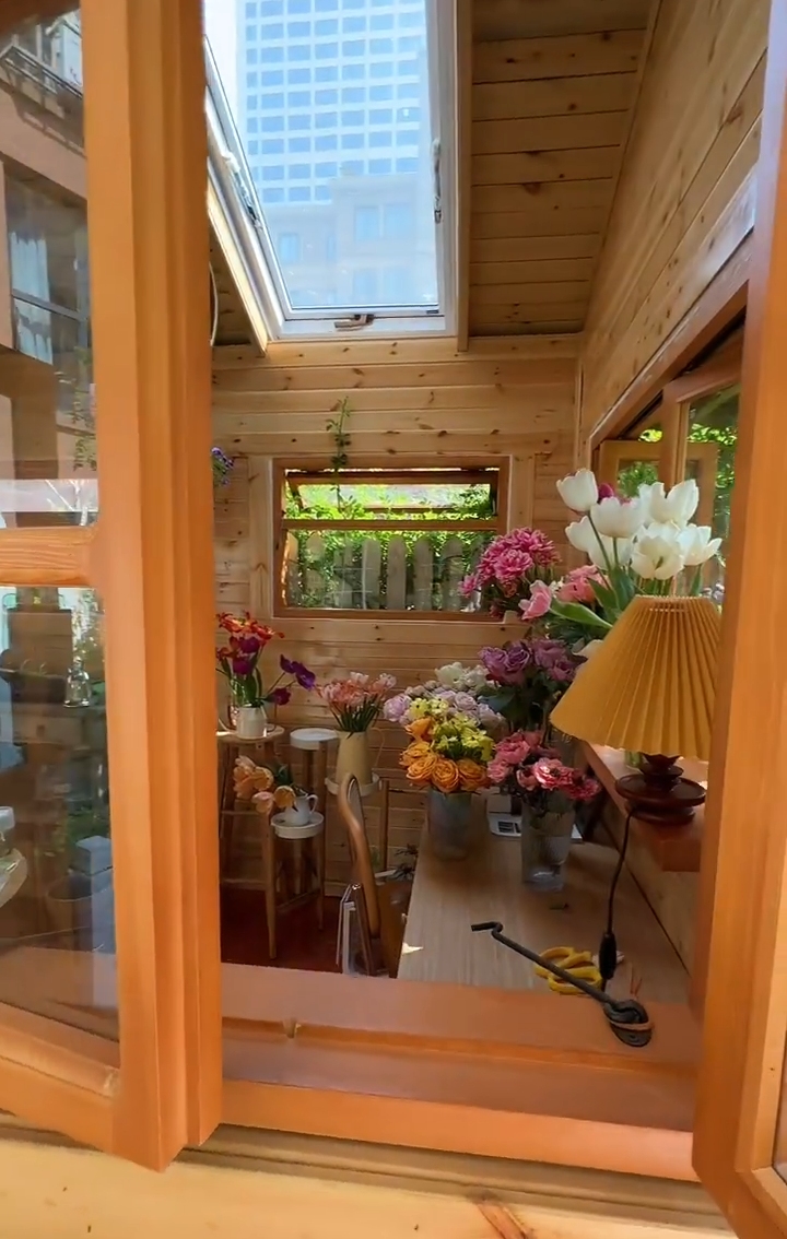 为了这个60㎡院子,买了一楼的房子,打造自己的秘密花园,太美啦