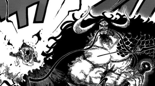 路飞|海贼王1045话:路飞化身巨人之神,无限锁血成常态,凯多:我投降