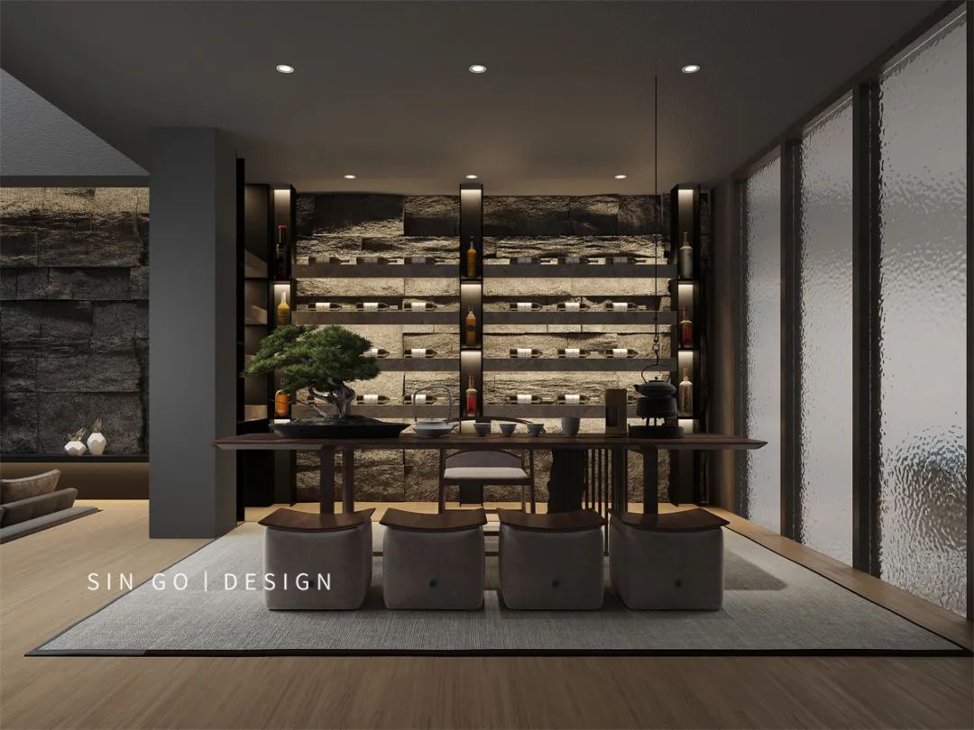 320平别墅装修案例 现代意式风格的审美