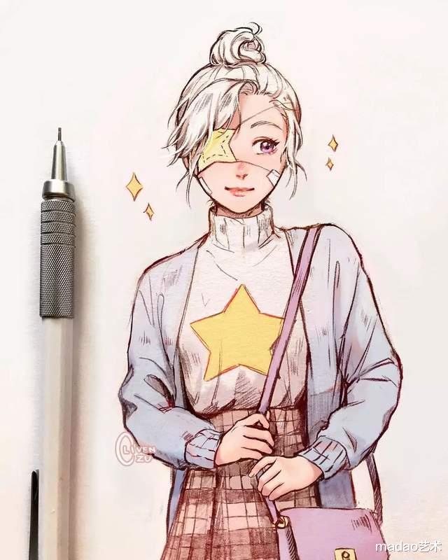 acgn漫评|把熟悉的动漫人物换一个画风是什么样子的？