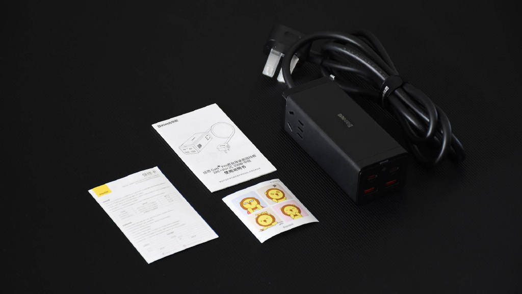 充电器|倍思GaN3 Pro插线板:AC+DC双项供电 100W大功率输出