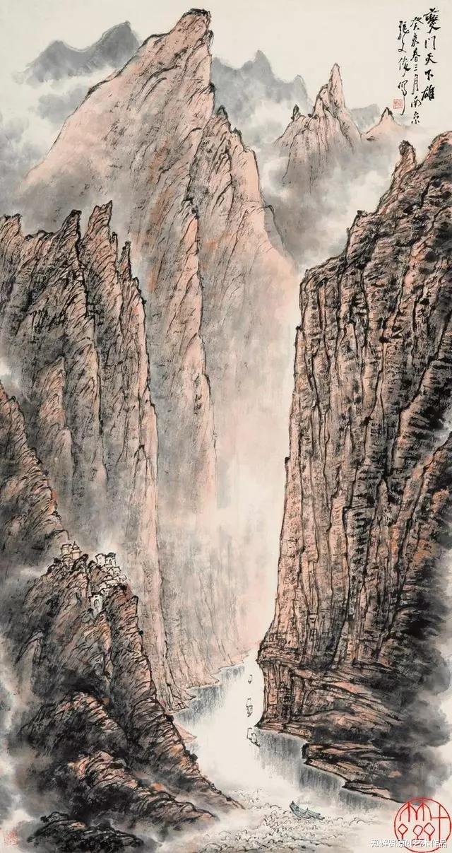 寒山寺|霜染寒山枫叶丹，客船泊处水云宽
