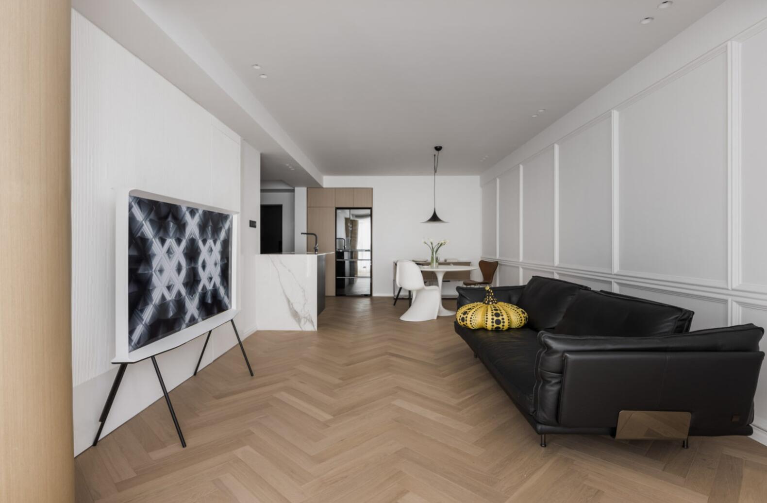 上海屋主精致的两人居:65㎡,化繁为简,高级感已经藏不住了