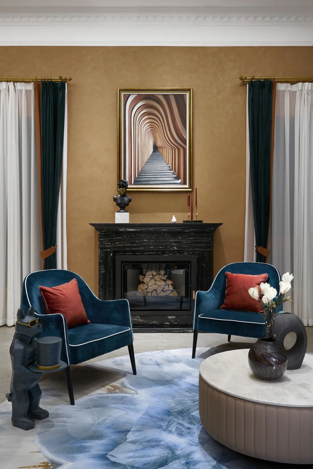 800㎡意式风，为艺术世家打造的华丽优雅又不张扬的古堡