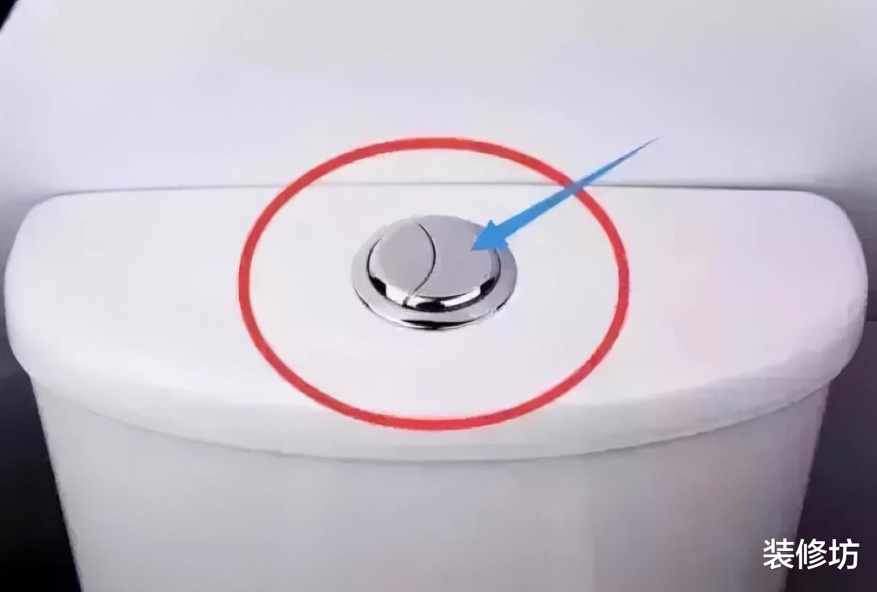 冲水按钮一大一小该怎么用？很多人不懂，难怪马桶爱堵塞！