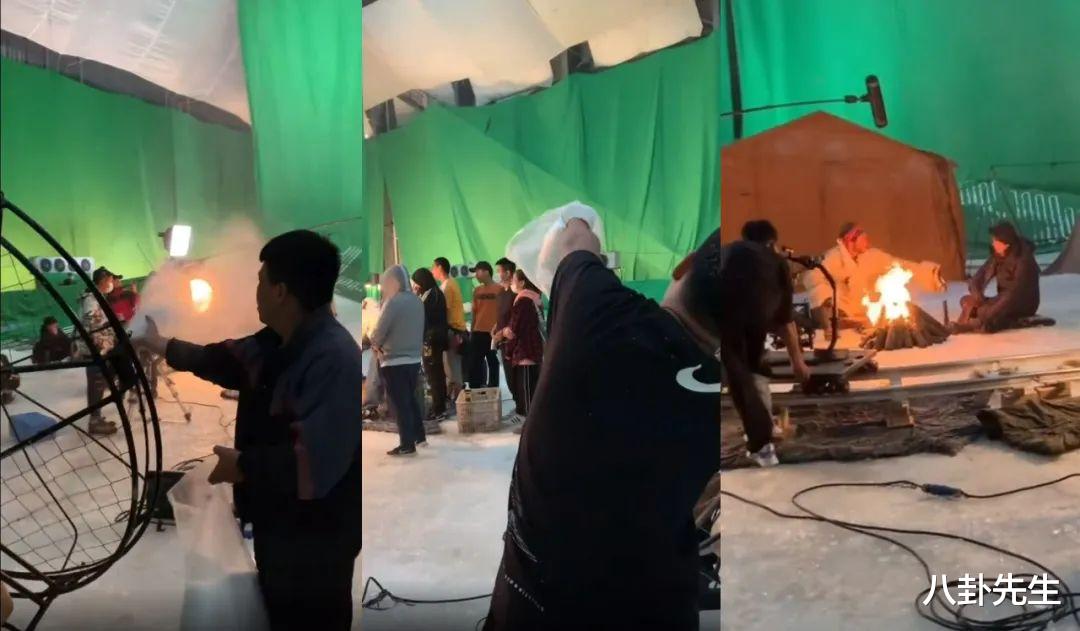 花絮|《昆仑神宫》花絮曝光:潘粤明、张雨绮替身现身,童星演员排场大