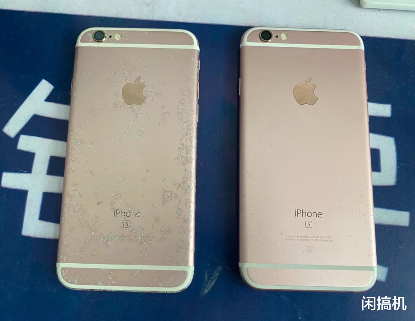 80元“捡漏”iPhone6S，肠子都悔青了，外壳“包浆”了