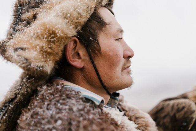 |如诗如画：油画草原，飞翔牧民