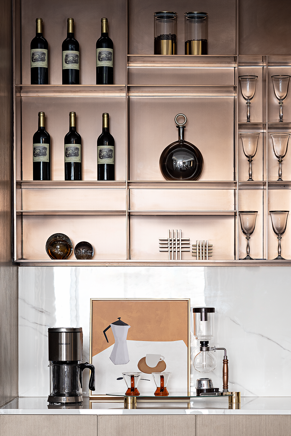 别墅装修 | 210㎡精致轻奢，演绎时尚都市风!