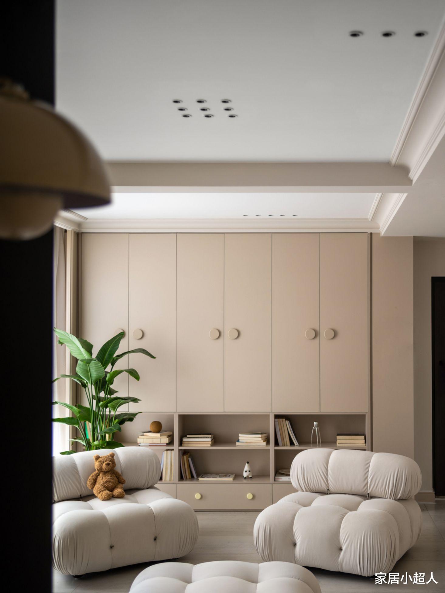 走进她的家,才知道为什么会被夸,100㎡空间没有俗气