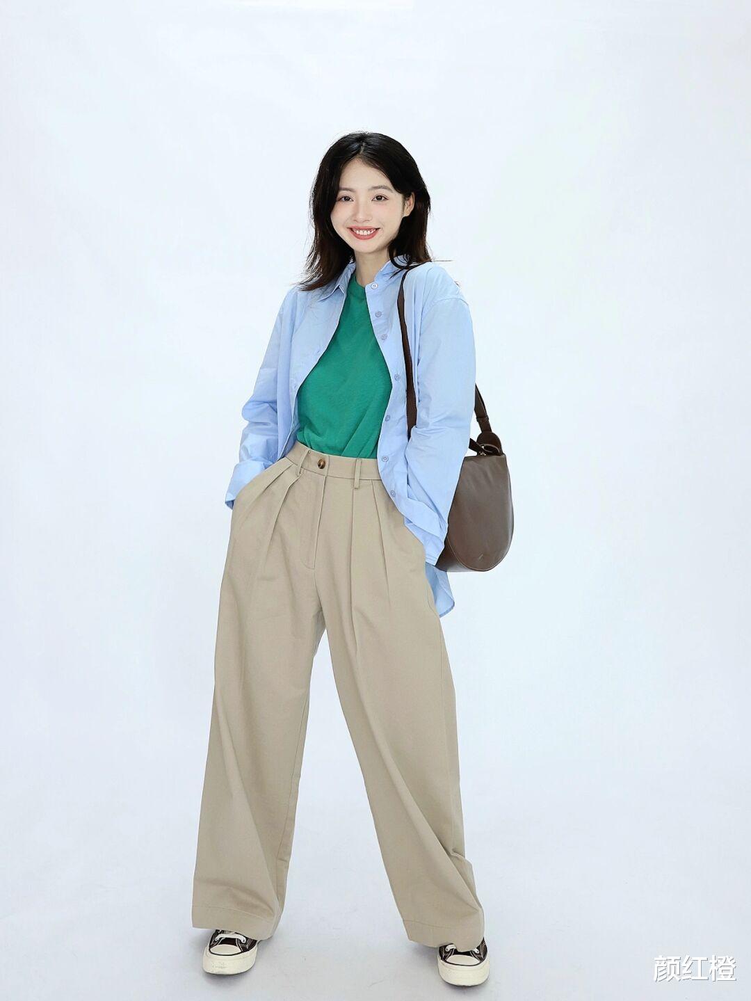 清爽舒适又温柔的夏季穿搭,随性简约还不挑人,轻松穿出高级感