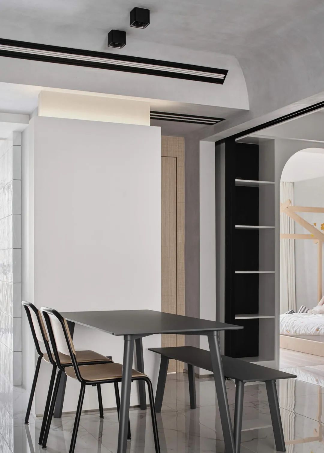 自由开放、清新简约，这个140m2小三房，颠覆了我对家的想象！