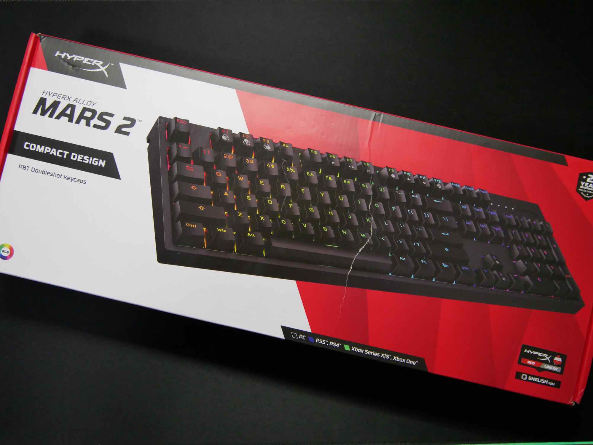 机械键盘|谁说公模无法再战——极度未知HyperX Mars2机械键盘