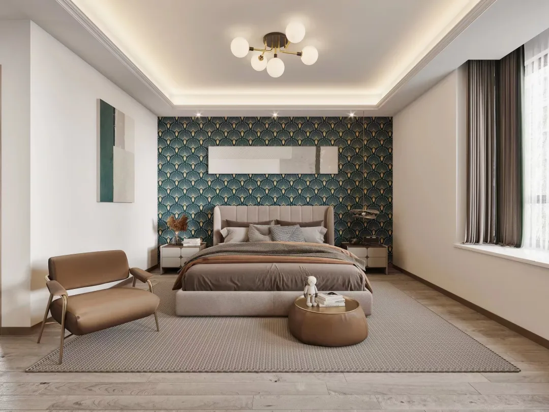 【鲁班装饰】滇池星城169㎡现代风格,就是这个feel