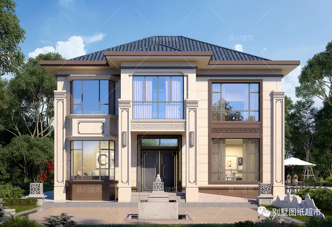 推荐5套新款别墅设计,各种风格让人移不开眼,好看不贵才是王道