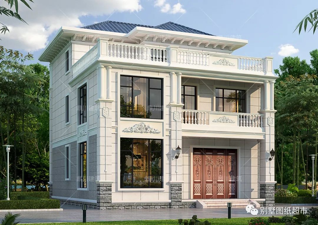 5套自建别墅,风格经典多样化,美观又大气,都是实打实的好设计