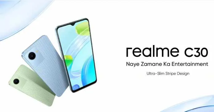 realme|realme C30将会于6月20日在印度发布：搭载紫光展锐处理器
