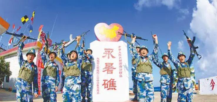 |永暑岛传奇变迁，半年时间，从小岛礁变成了将近8000平方米的陆地