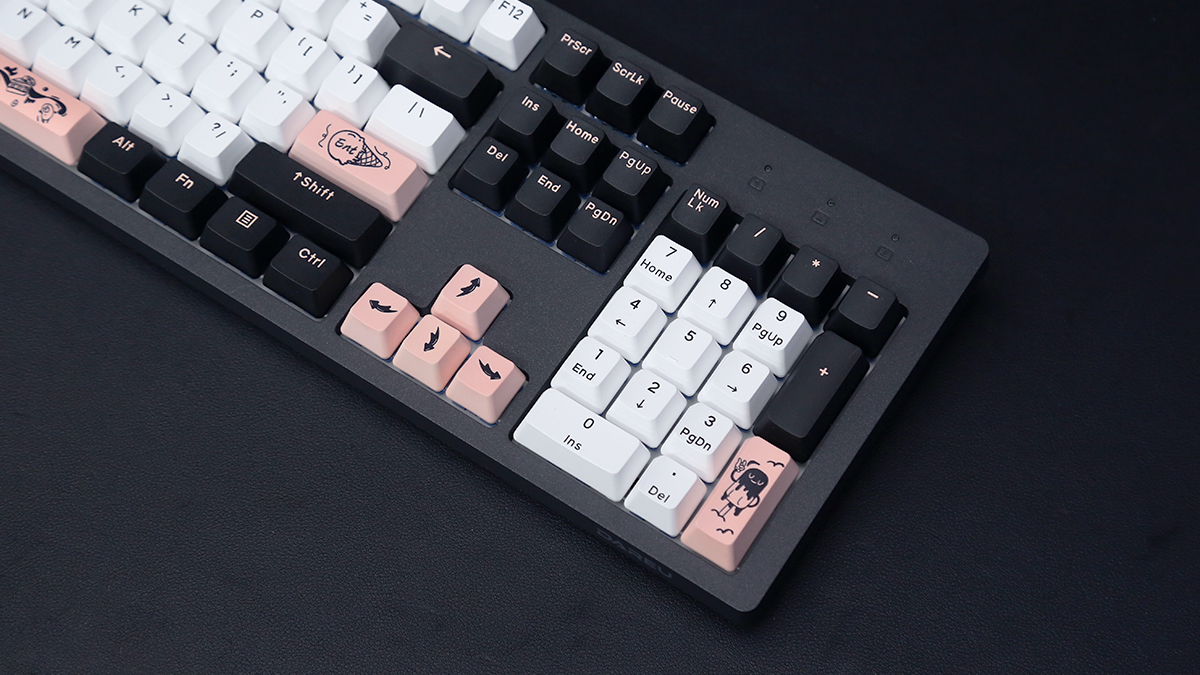 达尔优|达尔优A104热插拔机械键盘评测：简约风格，百变玩法