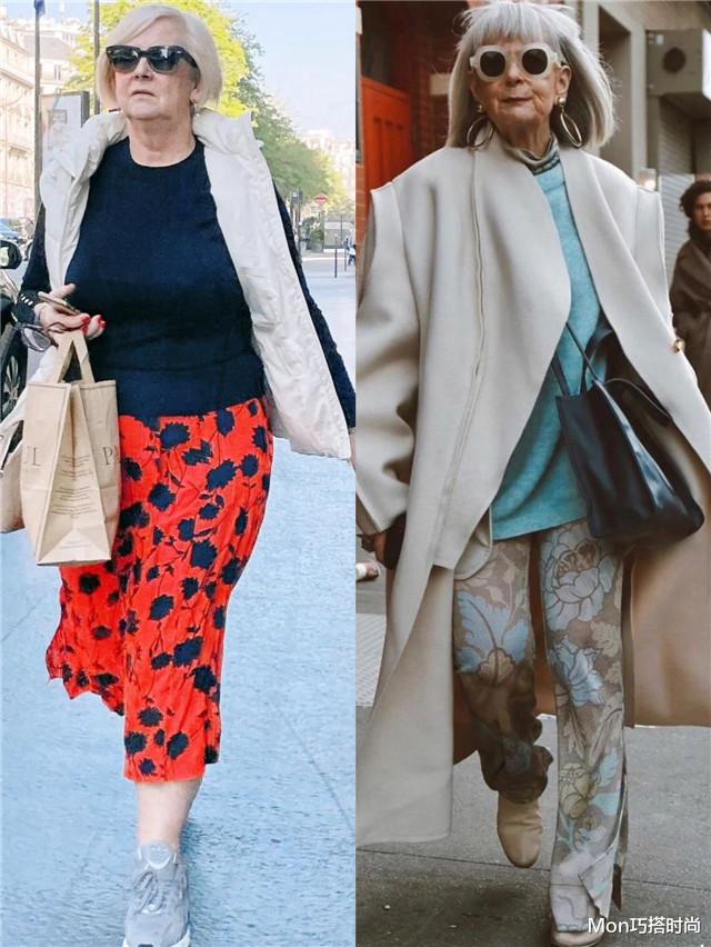 刘嘉玲 这才叫活成了最美的模样，巴黎奶奶们靠体态和打扮取胜，优雅到老