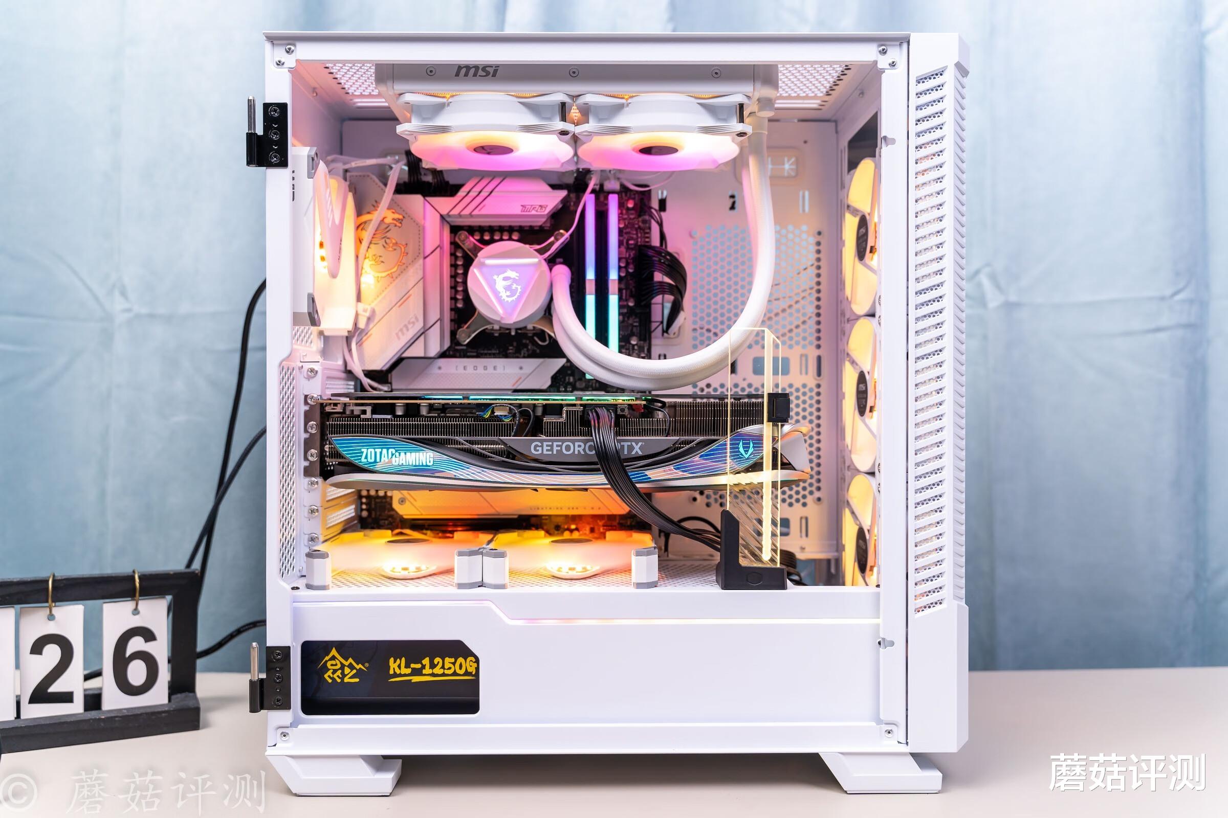 |原生支持PCIe5.0接口，输出更强更稳定、鑫谷昆仑KL-1250G电源 评测