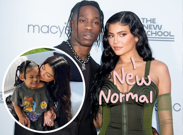 凯莉·詹娜|24岁凯莉詹娜久违亮相,女儿镜头前凹造型,已育两娃秀丰腴身姿