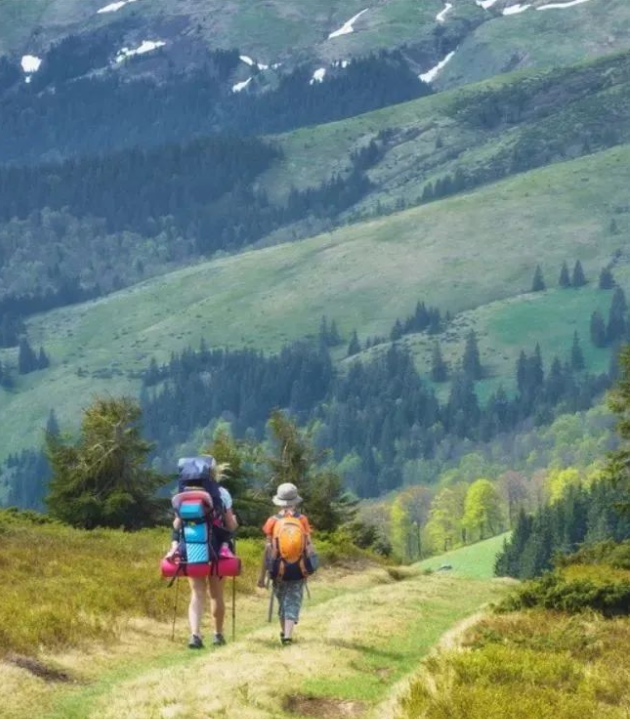 徒步旅行|走，一起去户外迎着风，追光