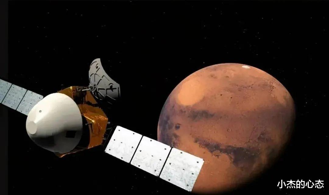 距离约1.1万公里,天问一号拍到火星画面,看到的火星是这样的