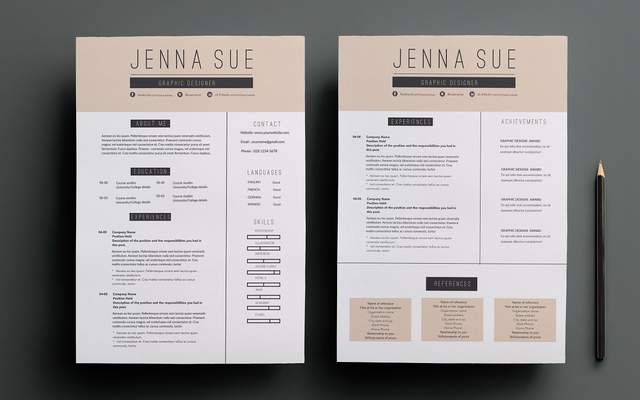 国外简历设计欣赏！亮出你的风格
