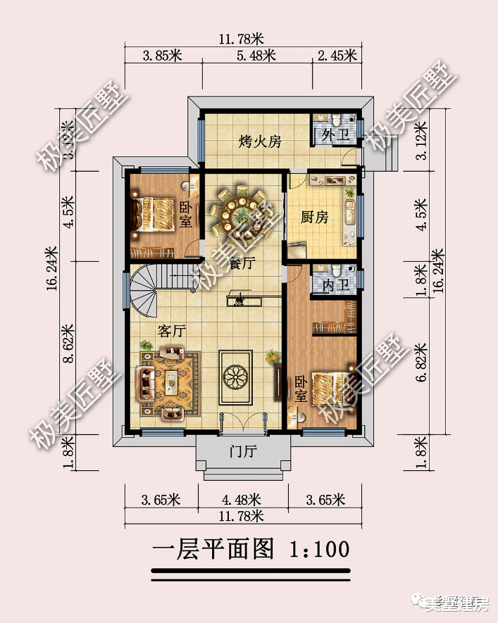 二层新中式别墅风格,谁看谁都会心动,喜欢就收藏吧