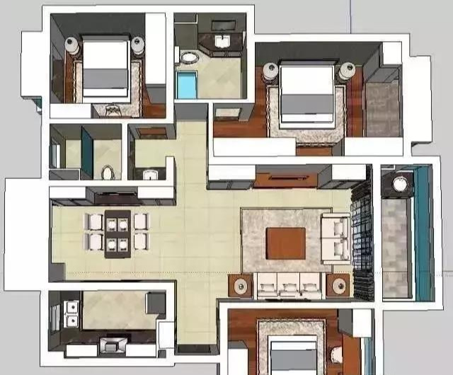 老公坚持在餐厅做电视墙,阳台改为学习区,真是太聪明了,晒晒