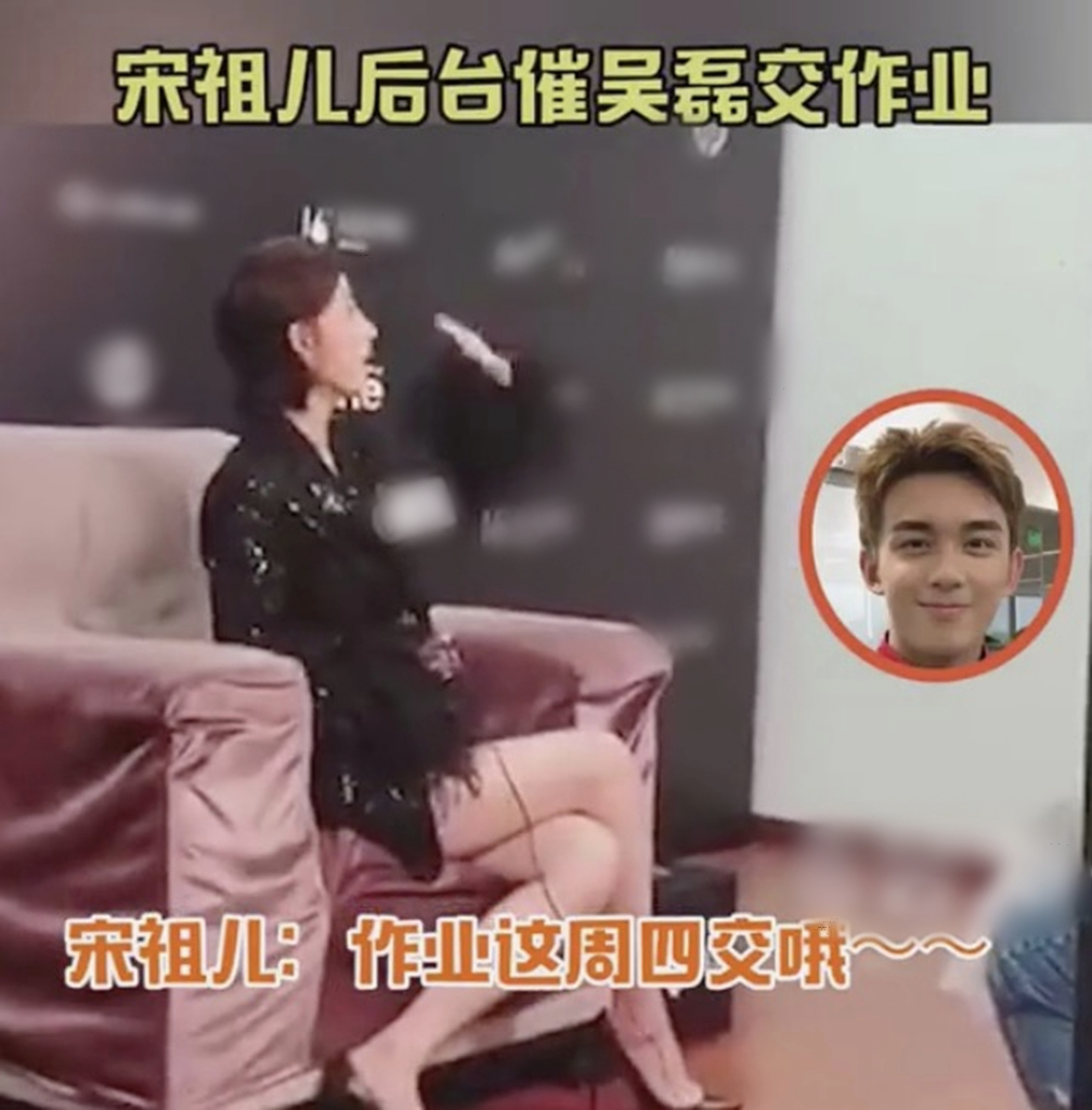 宋祖儿|北电18级毕业答辩线上进行，秦牛正威钟丽丽等现身，宋祖儿神情紧张