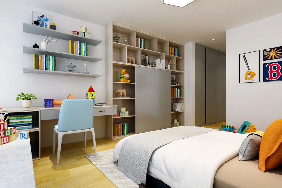 我爱我家，高颜值的儿童房设计