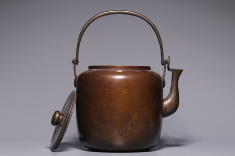 |民国，铜提梁壶