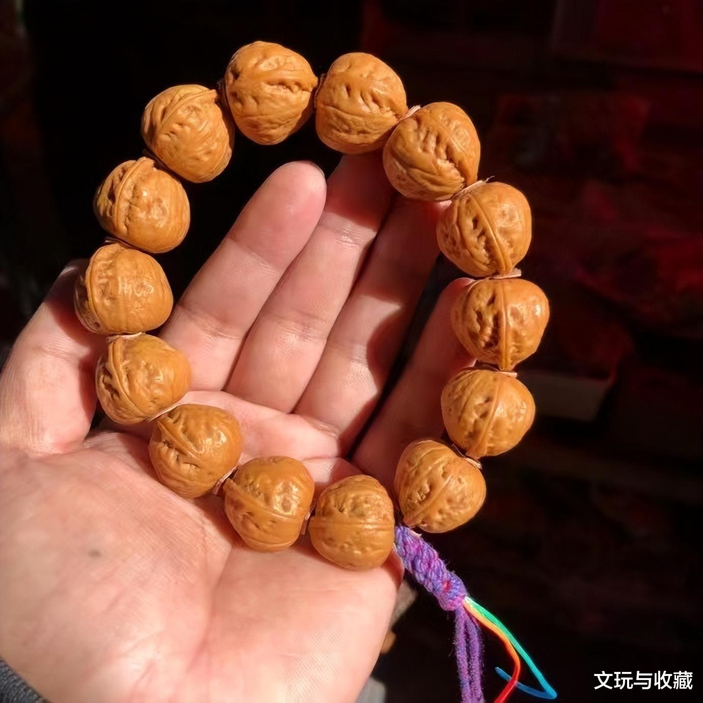 核桃手串|如何能将小核桃手串,以最快的速度盘出包浆?