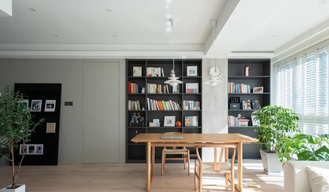 89平新家，造价32万，有大长桌的厅好看又好用