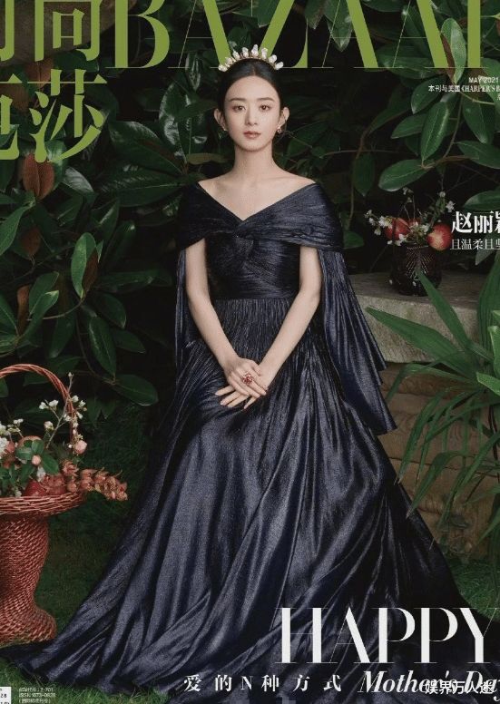 赵丽颖|这5位大头女星,倪妮头比杨幂杨颖大半号,赵丽颖肩头比是硬伤