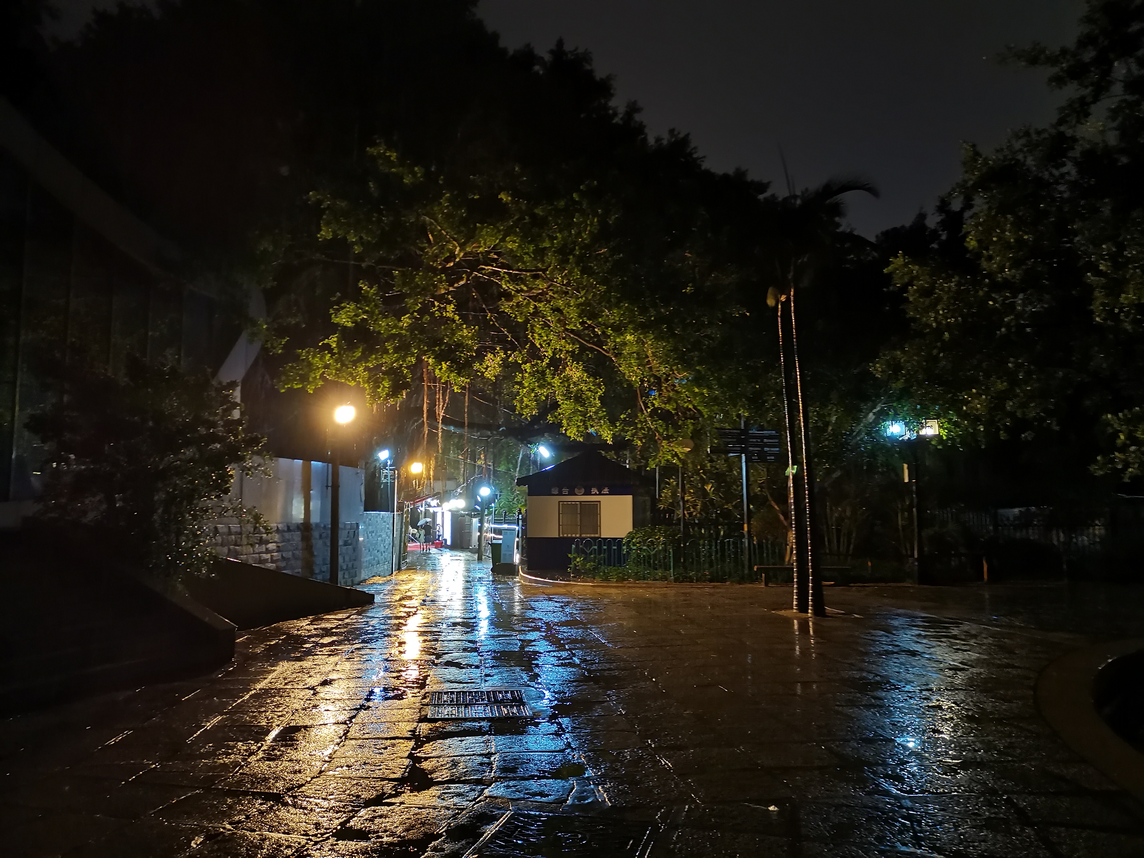|鼓浪屿，因夜而柔，因雨而媚