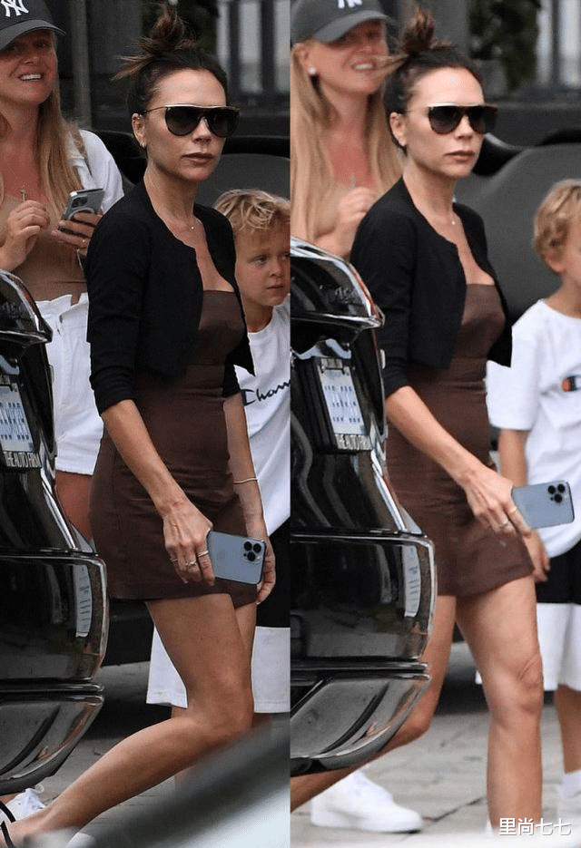 娱乐圈|贝克汉姆祖孙三代度假!贝嫂光脚拇指外翻好严重,小七胖成她2倍