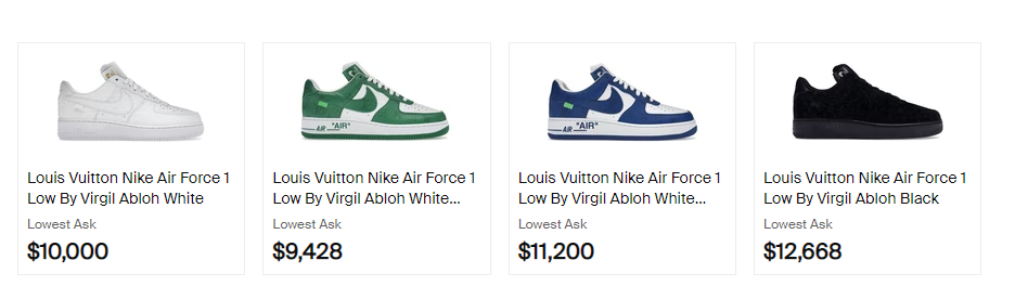 年度鞋王LV 联名 AF1细节对比揭秘  万元定价极致细节可以复刻？